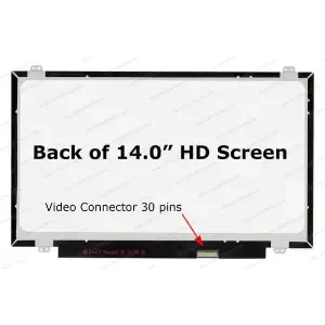 Laptop Display 14.0 Inch HD Ultra Slim 30pin