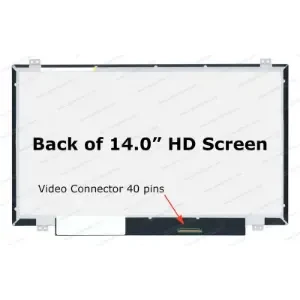 Laptop Display 14.0 Inch HD Ultra Slim 40pin